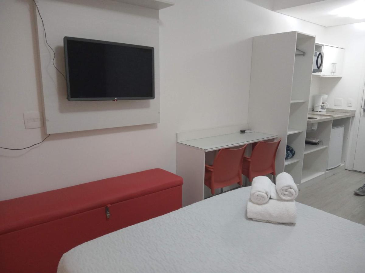 Studio Aconchego, Proximo A Rua Da Consolacao, Aos Metros Republica E Anhangabau, Com Ar Condicionado, Piscina, Academia, Wifi E Varanda Сао Паоло Екстериор снимка